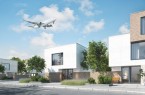 Lärm kann nicht nur stören und die Lebensqualität mindern, sondern sogar zu Erkrankungen führen. Auf der BAU in München präsentiert Schüco neue Lösungsmöglichkeiten, die Lärm in städtischen Außenräumen und Innenräumen reduzieren können.Foto: Schüco International KG