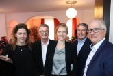 Führten beim Neujahrsemfpang des Kultursekretariats NRW Gütersloh intensive Gespräche (von links): Julia Sernicki vom Ministerium für Kultur und Wissenschaft des Landes Nordrhein-Westfalen, Andreas Kimpel als Vorsitzender des Kultursekretariats, Geschäftsführerin Antje Nöhren, Bürgermeister Henning Schulz sowie der Zweite Vorsitzende Horst Müller-Baß. Foto: Kultursekretariat NRW Gütersloh