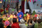 Wortbeitrag des Ex-Schützenkönigs Dr. Eric Ernst als Hausmeister Katschmarek