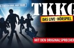 : „TKKG“ endlich als Li	ve - Hörspiel auf der Bühne 	des GERRY WEBER EVENT CENTER: Die vier 	original 
Hörspiel - Sprecher 	Sascha  Draeger	(alias  Tim), 	Manou  Lubowski	(alias  Klößchen), 	Tobias  Diakow	(alias  Karl)  und 
Rhea  Harder	- Vennewald	(alias  Gaby)	präsentieren  am  17.  November  2019  ein	en  bisher  unveröffentlichten	und
brandneuen Fall	,  hautnah und ähnlich wie bei den Studioaufnahmen.