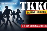 : „TKKG“ endlich als Li	ve - Hörspiel auf der Bühne 	des GERRY WEBER EVENT CENTER: Die vier 	original 
Hörspiel - Sprecher 	Sascha  Draeger	(alias  Tim), 	Manou  Lubowski	(alias  Klößchen), 	Tobias  Diakow	(alias  Karl)  und 
Rhea  Harder	- Vennewald	(alias  Gaby)	präsentieren  am  17.  November  2019  ein	en  bisher  unveröffentlichten	und
brandneuen Fall	,  hautnah und ähnlich wie bei den Studioaufnahmen.