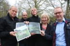 Die „Buchmacher“:	 v.l. Eckard Klessmann, Bernd Winkler, Detlef Güthenke, Susanne Zimmermann, 
Matthias Borner