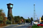 Markant: Der Wasserturm in Rheda-Wiedenbrück.