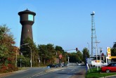 Markant: Der Wasserturm in Rheda-Wiedenbrück.