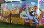 Bunte Wand vor Begegnungszentrum Rodenbeck
Bild: Stadt Minden