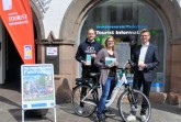 E- Bike - Abo Präsentation an der Tourist Information, Foto: Stadt Paderborn