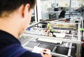 Technik hinterm Essen. Azubis in der 
Lebensmittelindustrie sind längst am 
3D - Drucker aktiv. Die Gewerkschaft 
NGG weist auf freie 
Ausbildungsplätze in der Branche hin.
Foto: NGG
