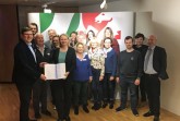 Arbeitsgruppe Europa-Erklärung zu Besuch in der Landesvertretung NRW in Brüssel, Foto: pro Wirtschaft GT
