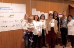 Freuen sich über das 5-jährige Bestehen von ALINE – Klientinnen und Projektteam-Mitglieder von ALINE.