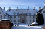 Schloss Schackenborg im Winter, Foto: Schackenborg fonden