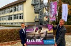 Von Links nach rechts: Burkhard Schwuchow, Bürgermeister Stadt Büren und Markus Fleitmann, Schulleiter der Dependance des LEBK in Büren, Foto: Stadt Büren