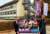 Von Links nach rechts: Burkhard Schwuchow, Bürgermeister Stadt Büren und Markus Fleitmann, Schulleiter der Dependance des LEBK in Büren, Foto: Stadt Büren