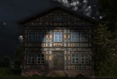 Junkerhaus bei Nacht, Foto: Stadt Lemgo