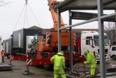 Container für Rettungswache Clarholz eingetroffen, Foto: Kreis Gütersloh