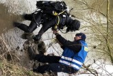 Feuerwehrtaucher im Einsatz, Foto: Kreis Herford