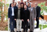 Foto (SICP/K. Sellerberg): v. l. Prof. Dr. Carsten Schulte, Adrian Lund, Florian Müller (alle Universität Paderborn), Dr. Harald Selke (coactum GmbH), Dr. Simon Oberthür (Universität Paderborn, SICP), Bernd Jeuschede, Claudia Kirschtein, Prof. Dr. Dorothee Meister (alle Universität Paderborn), Falk Witzel (DLR), Dominik Niehus (coactum GmbH), Michael Kemkes (InnoZent OWL), Frank Nichte (BMWI), Uwe Lück (IHK Ostwestfalen zu Bielefeld). Download (2 MB) Foto: Uni Paderborn