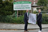 Starke Partner: BITel-Geschäftsführer Thomas Primon und Lars Lippelt, Geschäftsführer der KHW Kommunale Haus und Wohnen GmbH (v.li.).Foto: Kreis Gütersloh
