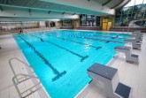 Ab Montag, 27. Juli, können Badegäste auch im Sportbereich der Welle wieder ihre Bahnen ziehen.Foto: Stadt Gütersloh