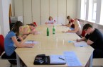 Präsentation der literarischen Werkstatt in der Mindener Stadtbibliothek dieses Mal online. Foto: Andrea Gerecke