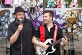 Ole Sperber und Michael Tucker als Duo zu Gast beim Gütersloher Sommer im Parkbad.Foto: Quelle Stadt Gütersloh