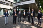 Depenbrock in Stemwede, Holzmanufaktur Harsewinkel und ZF Bielefeld mit Nachhaltigkeitspreis 2020 der Umweltstiftung ausgezeichnet.Foto: IHK