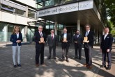 Depenbrock in Stemwede, Holzmanufaktur Harsewinkel und ZF Bielefeld mit Nachhaltigkeitspreis 2020 der Umweltstiftung ausgezeichnet.Foto: IHK