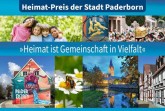 „Heimat ist Gemeinschaft in Vielfalt“ – das ist das Motto des Heimatpreises der Stadt Paderborn, der in diesem Jahr erstmals verliehen wird. Jetzt stehen die Preisträgerinnen und Preisträger fest.Foto: © Stadt Paderborn
