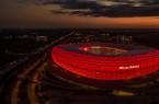In der Allianz Arena wird eine Miele Lounge eröffnet, die bei Ausstattung und Ambiente ihresgleichen suchen dürfte. Foto: FC Bayern München