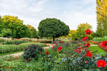 Zu jeder Jahreszeit einen Besuch wert: Der Botanische Garten in Gütersloh.Foto: pro Wirtschaft GT/Mario Wallenfang.