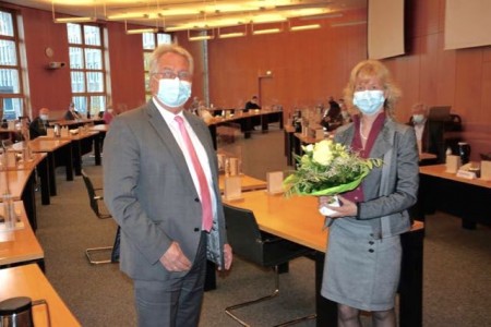 Als dritte Dezernentin vervollständigt Dr. Beatrix Wallberg die Verwaltungsspitze des Kreises.Foto:Kreis Herford