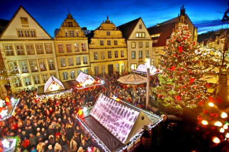 Der Bielefelder Weihnachtsmarkt kann in diesem Jahr nicht stattfinden.“ Foto: Bielefeld Sarah Jonek