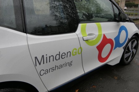 Carsharing-Standort, Foto: Stadt Minden