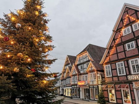 Rathausstraße im Advent, Foto: Stadt Rietberg