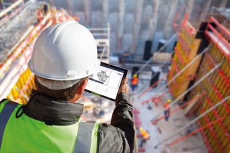 Das Herzstück von PlanToBuild ist das Elementmanagementsystem, mit dem sich Gebäudemodelle digital in 2D und 3D abbilden lassen. Foto: Schüco