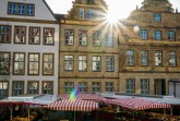 Der Altstadtmarkt findet an drei Tagen in der Woche auf dem Alten Markt und auf der Niedernstraße statt. Foto: Franziska Beckmann