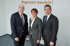 EK Vorstand Martin Richrath, Susanne Sorg, Franz-Josef Hasebrink (1)