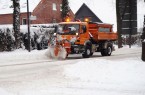 Der städtische Fachbereich Stadtreinigung ist rund um die Uhr im Einsatz, um die Straßen in Gütersloh frei zu halten.Foto:Stadt Gütersloh.