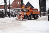 Der städtische Fachbereich Stadtreinigung ist rund um die Uhr im Einsatz, um die Straßen in Gütersloh frei zu halten.Foto:Stadt Gütersloh.