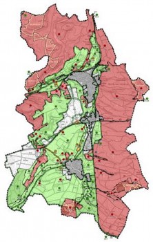 Landschaftsplan Altenbeken Karte