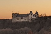 Die Wewelsburg bei Sonnenaufgang © Kreismuseum Wewelsburg
