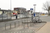 Die Stadt Paderborn hat neue Fahrradabstellmöglichkeiten im Bereich vor der Agentur für Arbeit eingerichtet.Foto:© Stadt Paderborn