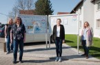 Auf dem Weg zum Familienzentrum (v. l.): Carolin Kessler, stellvertretende Leiterin der Kita "An der Abtsbrede", Kitaleiterin Brigitta Heise, Angelika Berns, Sozialbezirksleiterin der Stadt Paderborn, und Hildegard König, pädagogische Fachberaterin für die städtischen Kindertageseinrichtungen.Foto: © Stadt Paderborn