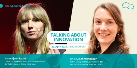 OIC Social Media Podcast mit Anne Kjaer Bathel und Dr. Lisa Schmidthuber