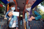 In Bielefeld haben aktuell 10.500 Schülerinnen und Schüler
das Ticket. Foto: Thorsten Ulonska