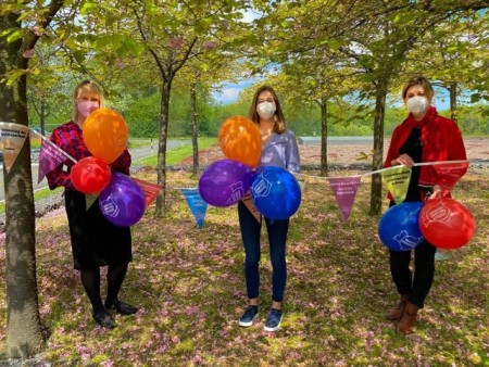 Freuen sich auf den Aktionstag (v. l.): Michaela Weigel, Lara Stagge und Oxana Schlidt von der Abteilung Soziale Teilhabe der Stadt Paderborn.Foto:© Stadt Paderborn