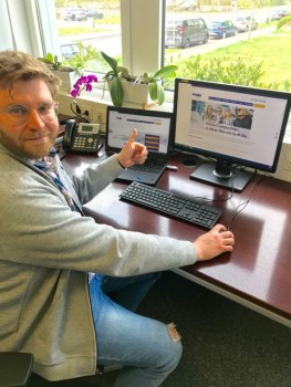  Bastian, Career Service der FHDW in Bielefeld.Foto:FHDW Mattick