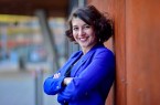 Will für Europa kämpfen: Auch die Schauspielerin, Autorin und EU-Aktivistin Nini Tsiklauri ist bei der Eröffnungsfeier dabei. Foto: Viktoria Fellinger