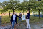 Marina Seipel (Kinderbüro vom Jugendamt der Stadt Paderborn), Annkatrin Domann (strategische Spielraumplanung) und Kerstin Friske (Amt für Umweltschutz und Grünflächen der Stadt Paderborn).Foto:© Jessica Menzel