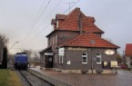 Der Museumszug mit Diesellok am Bahnhof in Alverdissen. Foto: Michael Rehfeld