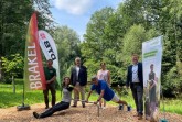 Eröffnung des Fitness Trails am Kaiserbrunnen.Foto:Stadt Brakel